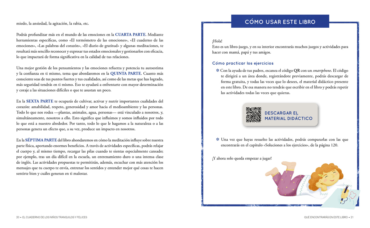 El cuaderno de los niños tranquilos y felices
