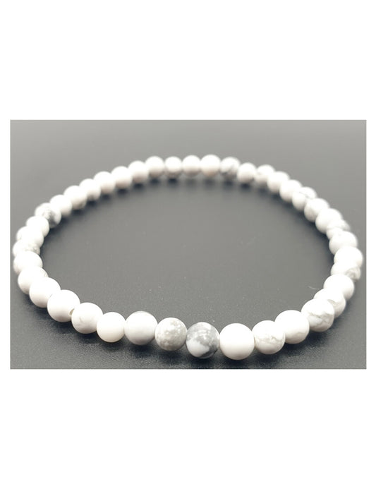 Pulsera Howlita Blanca